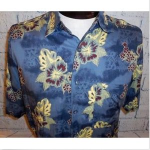 Untied Men's M Hawaiian Style Rayon S/S Shirt